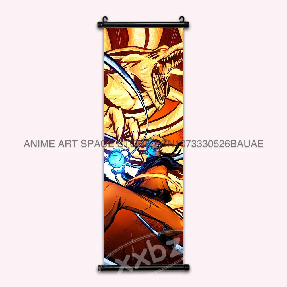 Uchiha Itachi Hanging Canvas – Anime Poster for Home Decor
