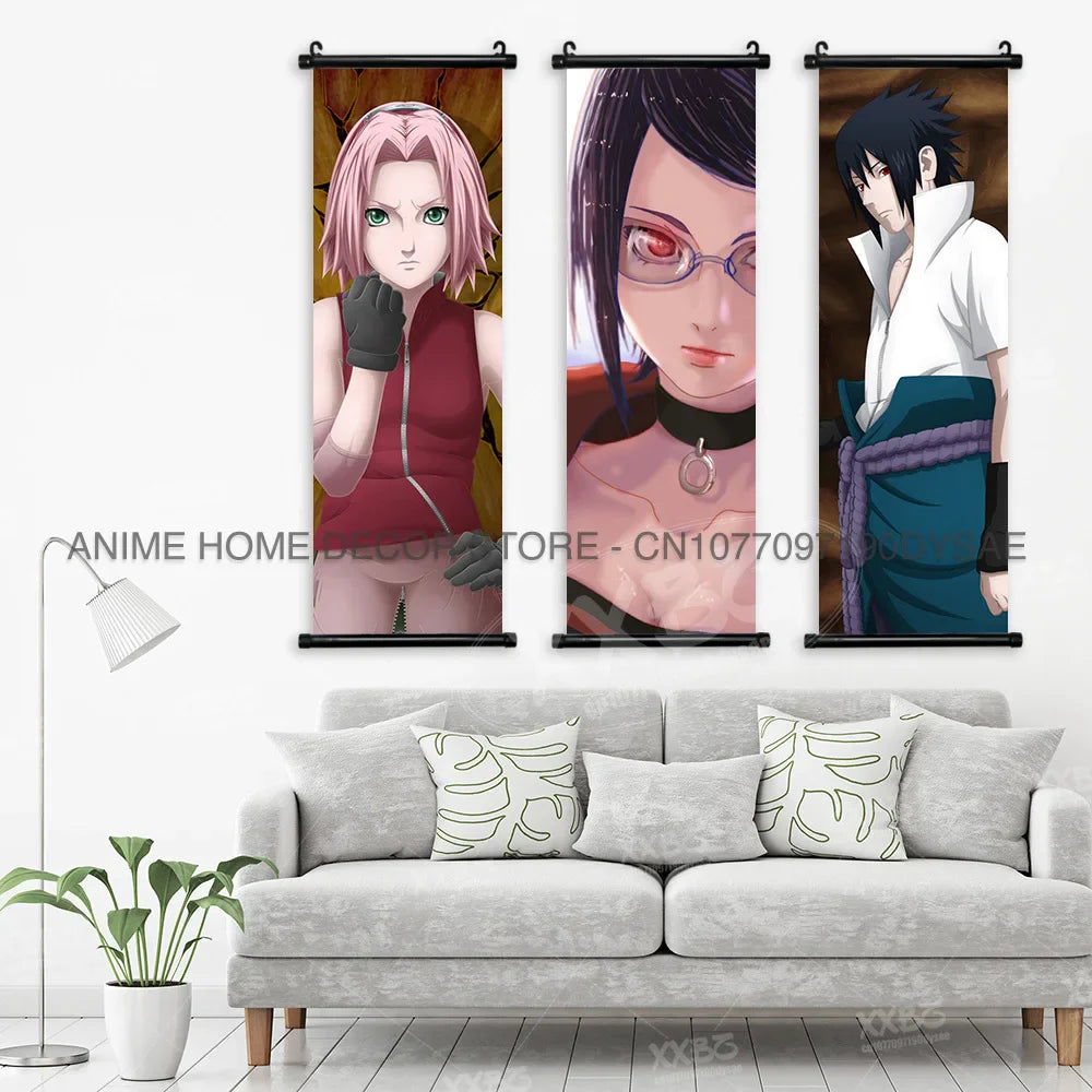 Naruto Poster Scrolls – Iconic Wall Decor Featuring Beloved Characters