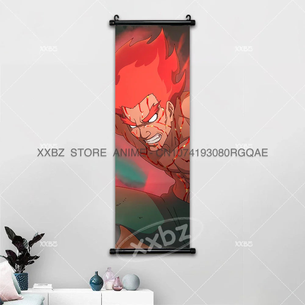 Uzumaki Naruto Scrolls Pictures Uchiha Sasuke Decorative Hanging Painting
