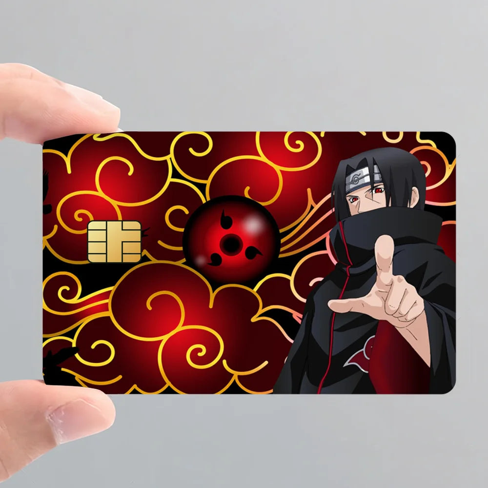 Uchiha Itachi Film Skin Cover Credit Card Stickers