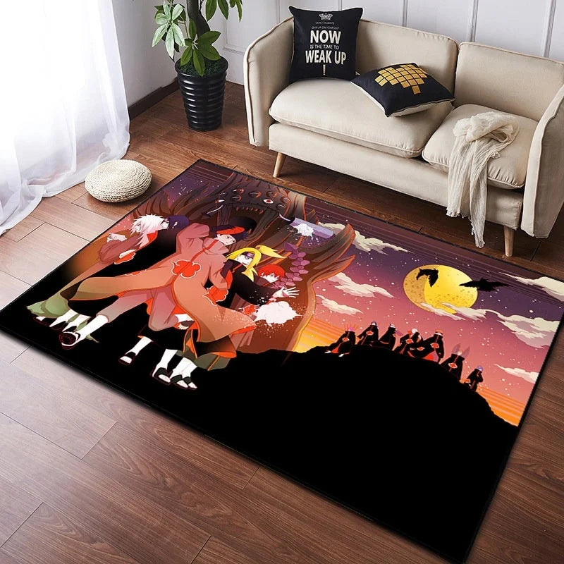 MINISO Naruto Anime Carpet