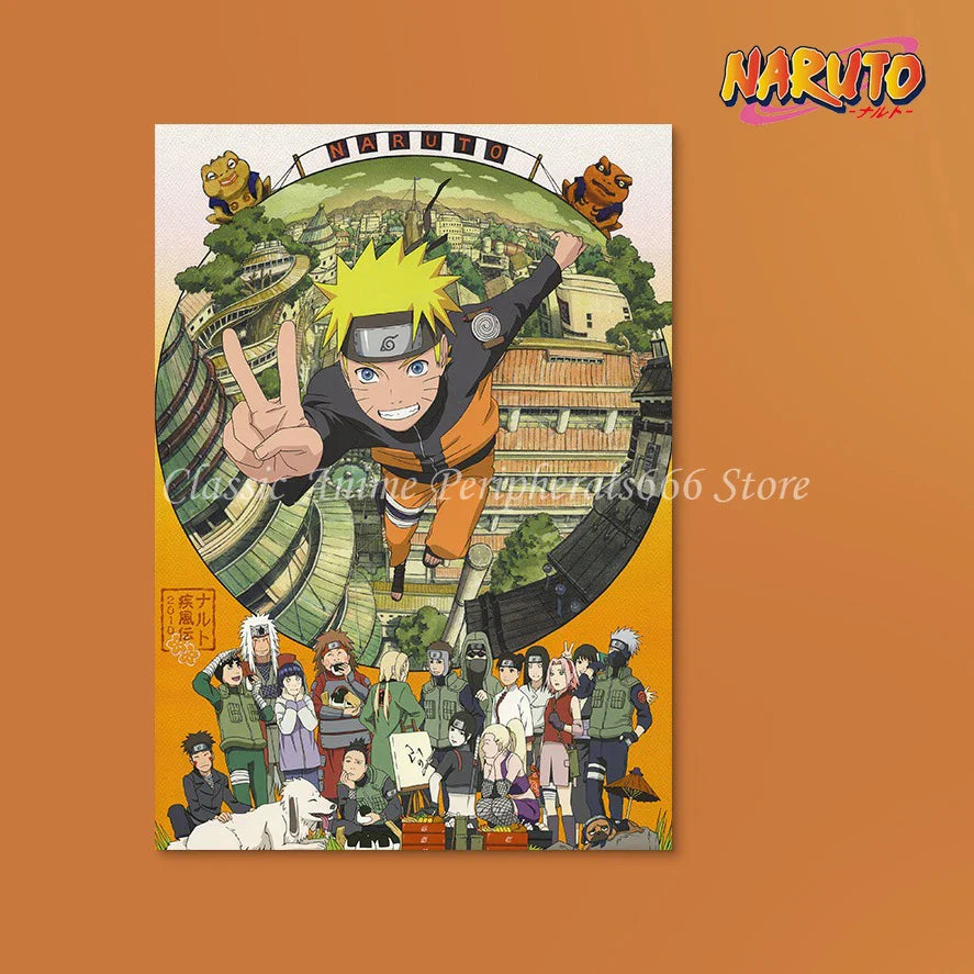 Naruto Japanese Anime Poster