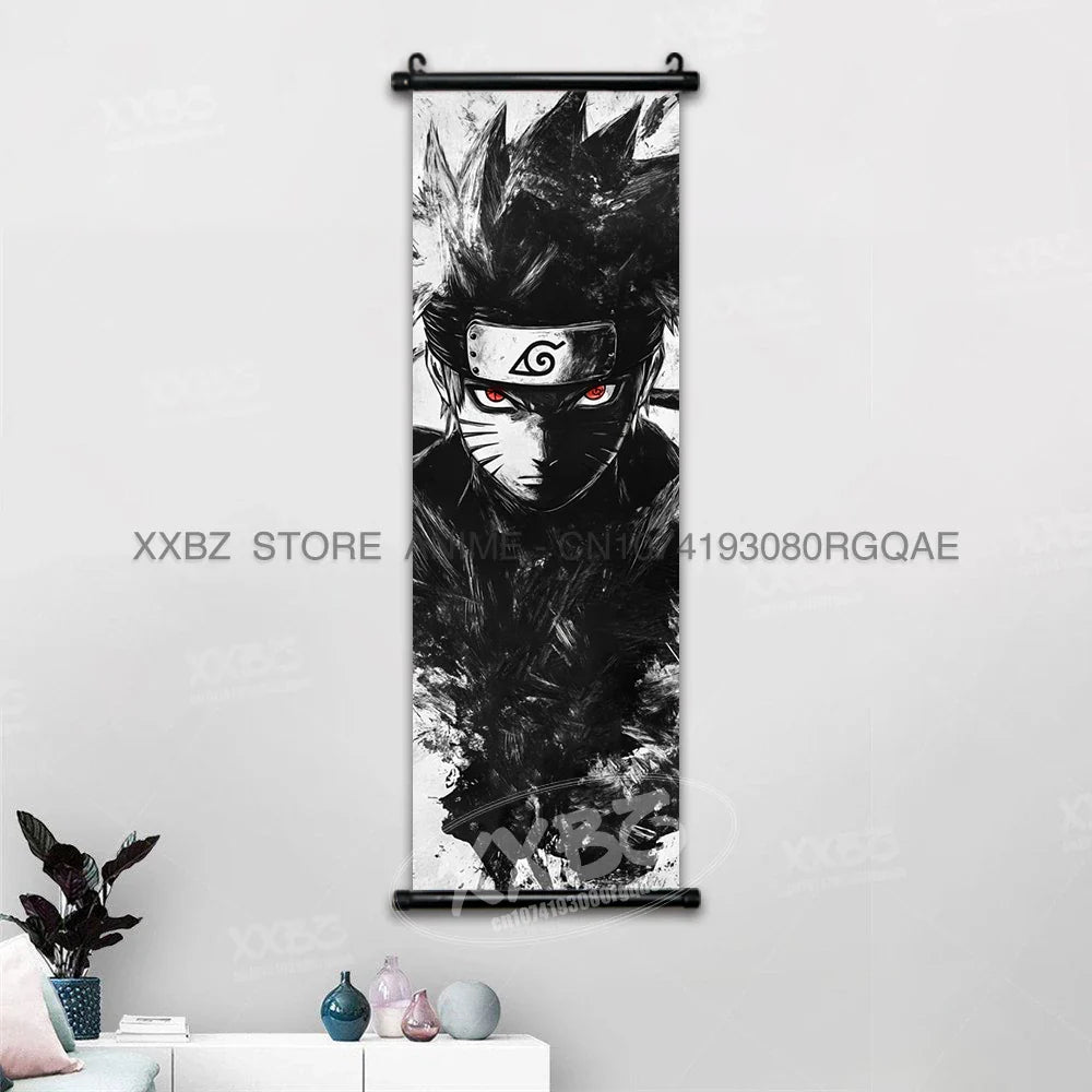 Hyuga Hinata &amp; Uchiha Itachi Anime Canvas Wall Art for Home Decoration