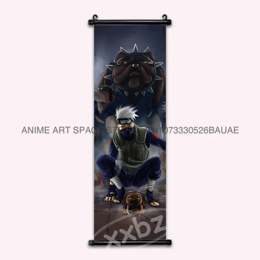 Uchiha Itachi Hanging Canvas – Anime Poster for Home Decor