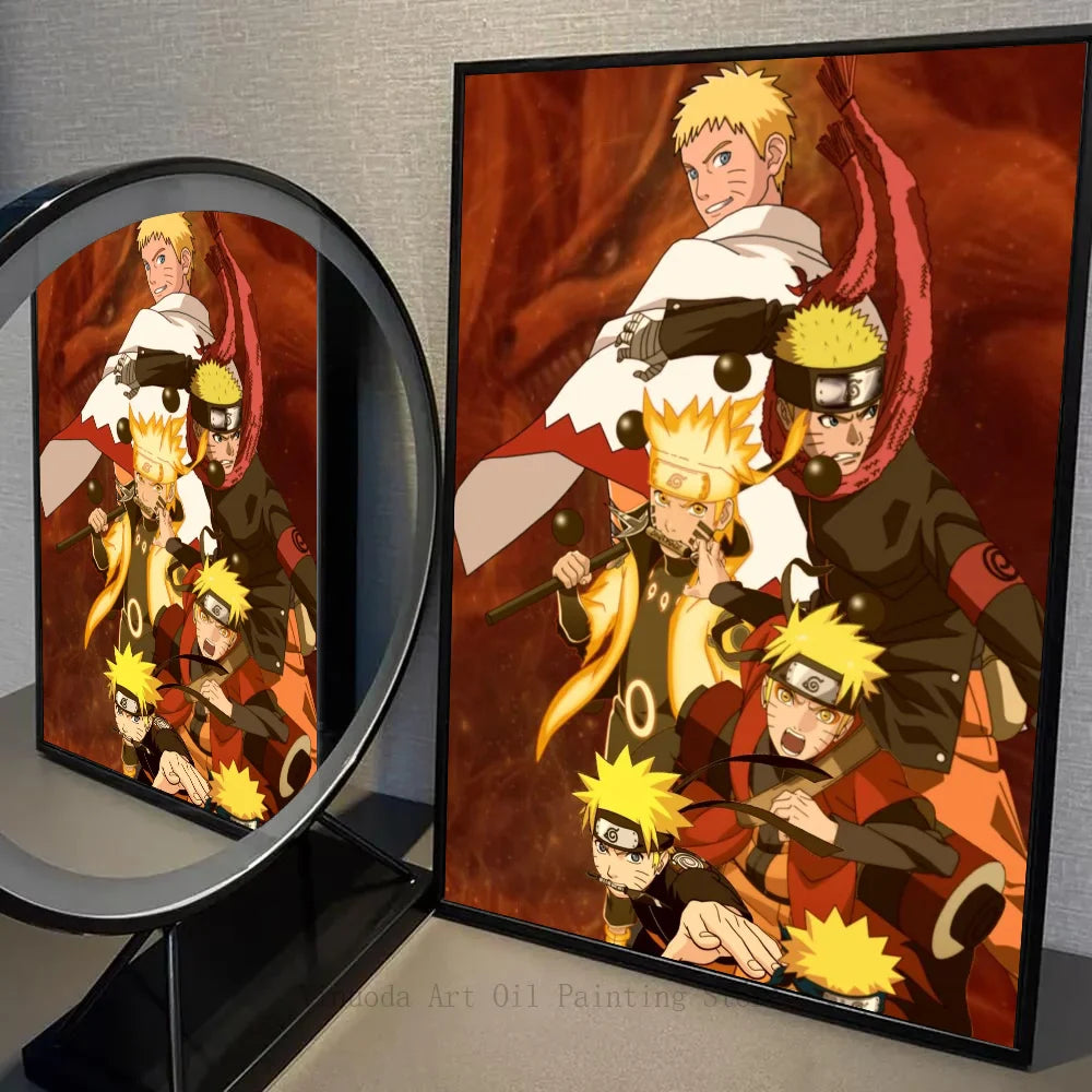 1PC Popular Japan Anime Naruto Uzumaki Poster
