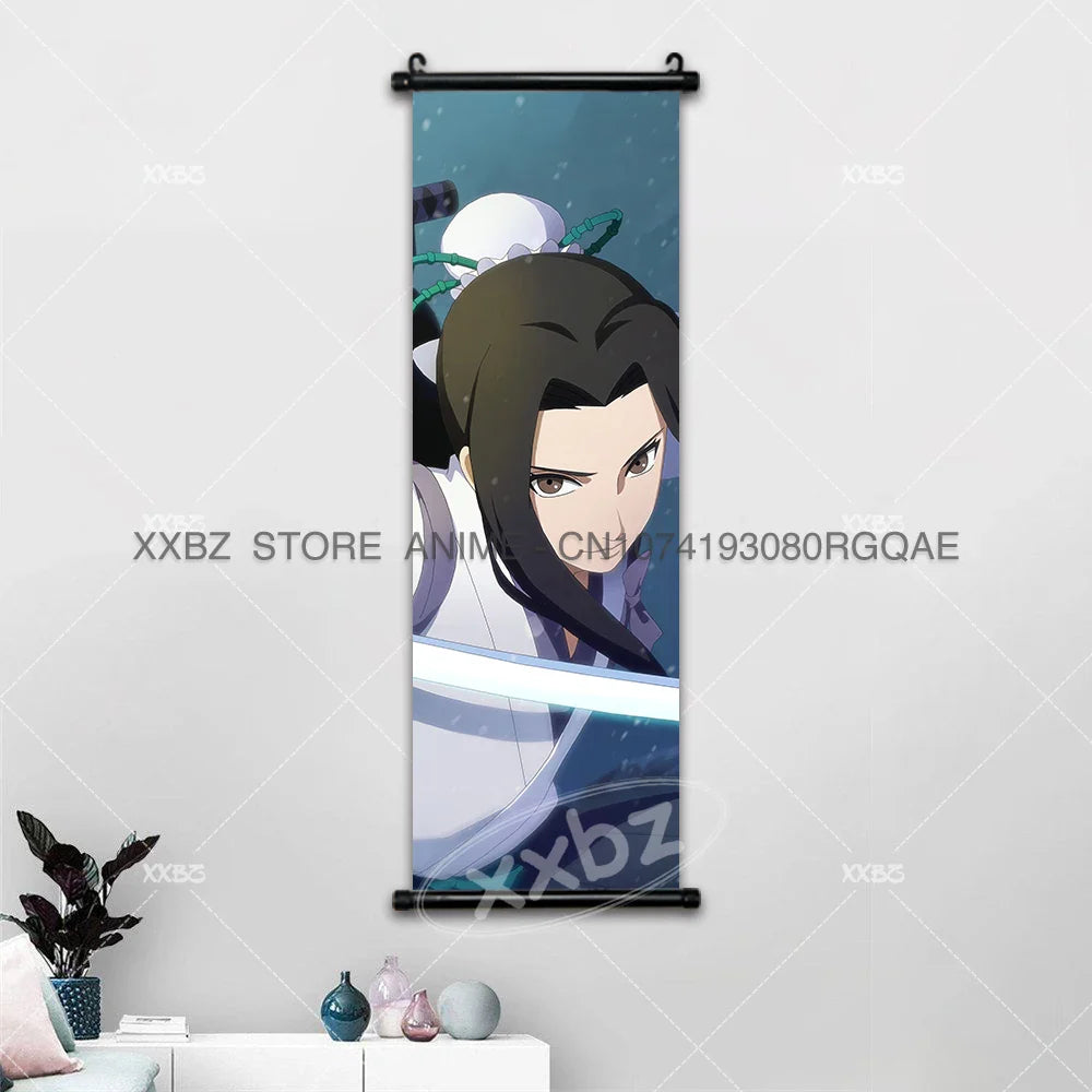 Uzumaki Naruto Scrolls Pictures Uchiha Sasuke Decorative Hanging Painting