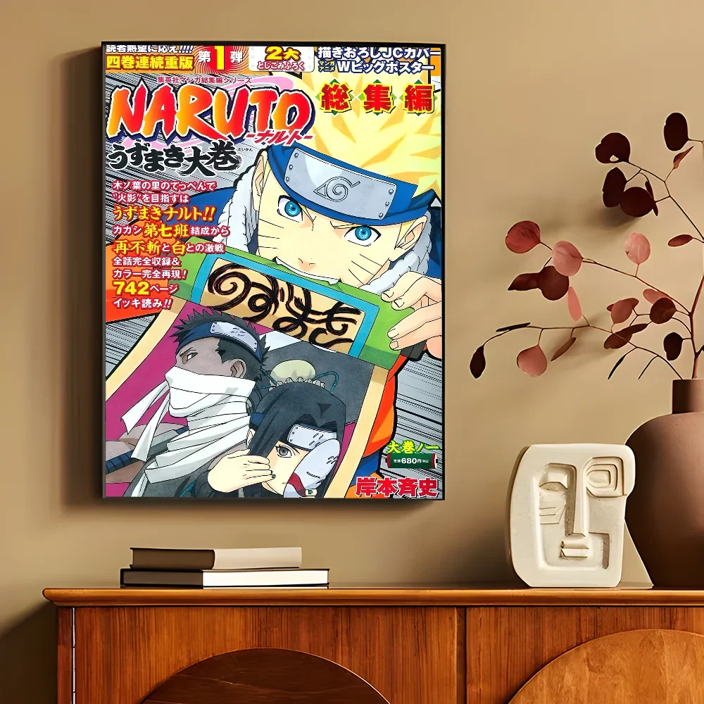 Anime N-Naruto Whitepaper Poster