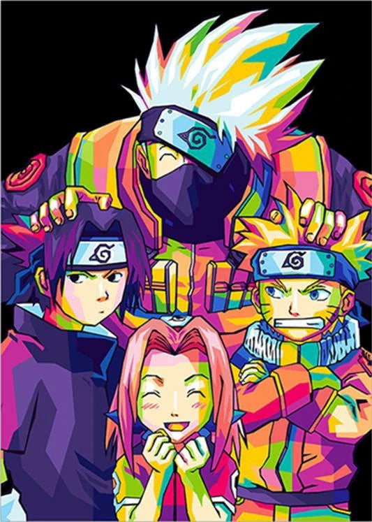 Japanese Anime Naruto Cross Stitch Diamond Painting