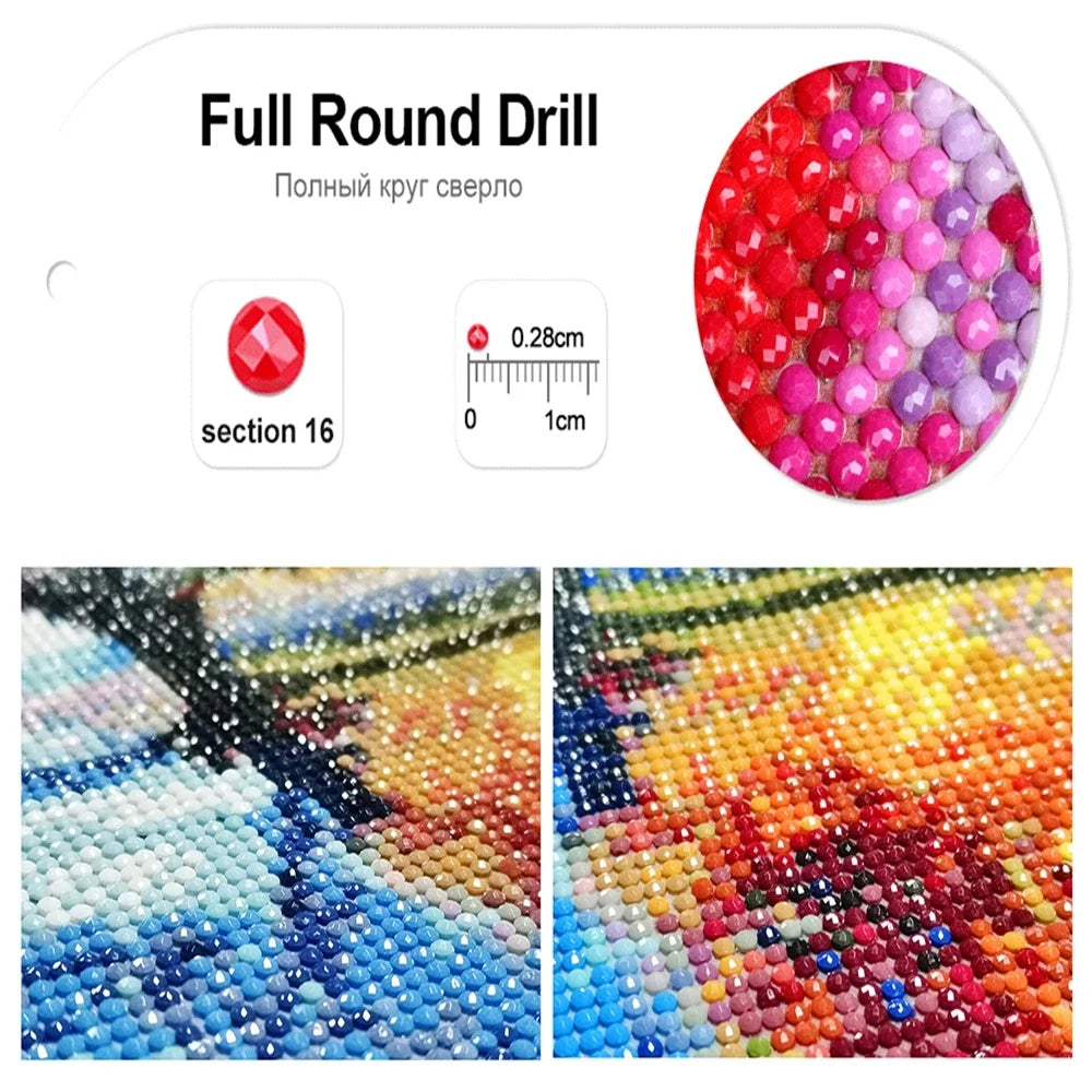 Handmade DIY Japanese Anime Diamond Painting Kit