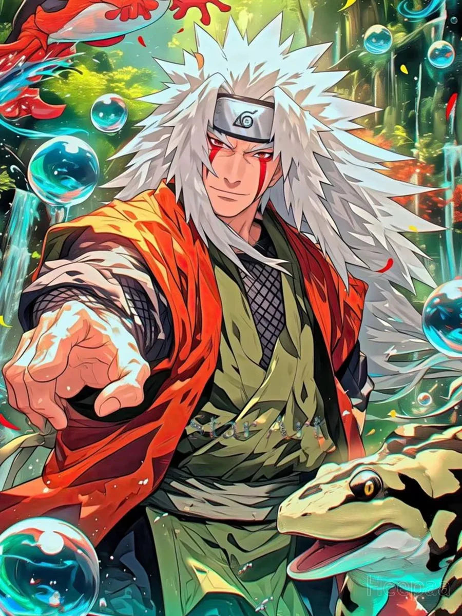 MINISO Naruto Uzumaki &amp; Sasuke Uchiha 5D DIY Diamond Painting Kits