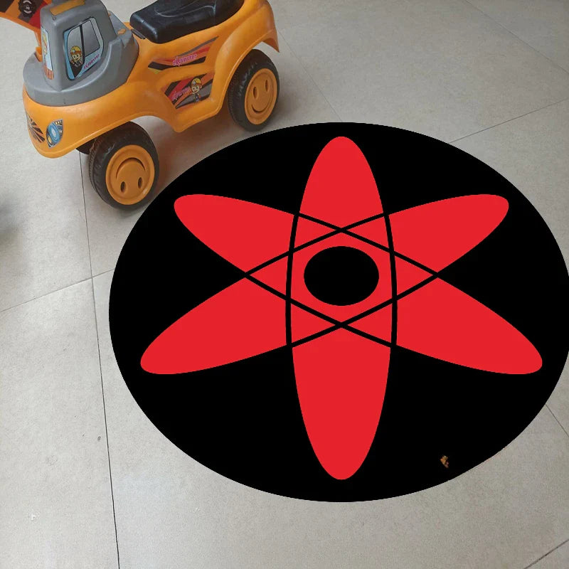 MINISO Uchiha Clan Symbol Circular Rug