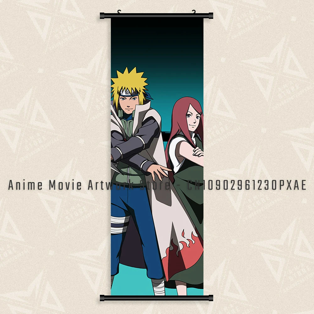 Haruno Sakura Canvas Scrolls – HD Anime Poster for Home Decor