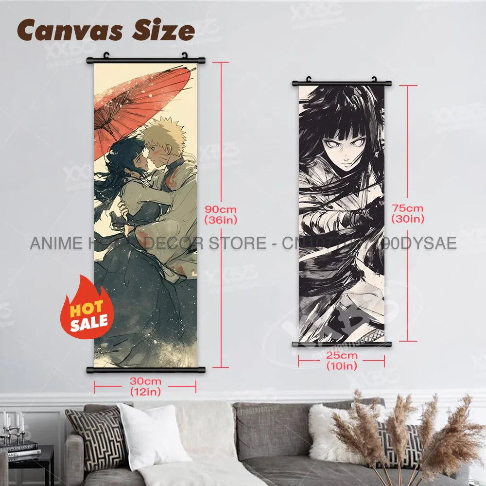 Naruto Anime Posters – Stunning Wall Art Featuring Sakura, Ino, and Hinata