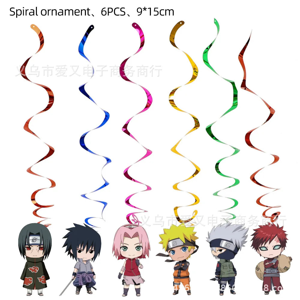 Cartoon Naruto Theme Boys Kids Favors