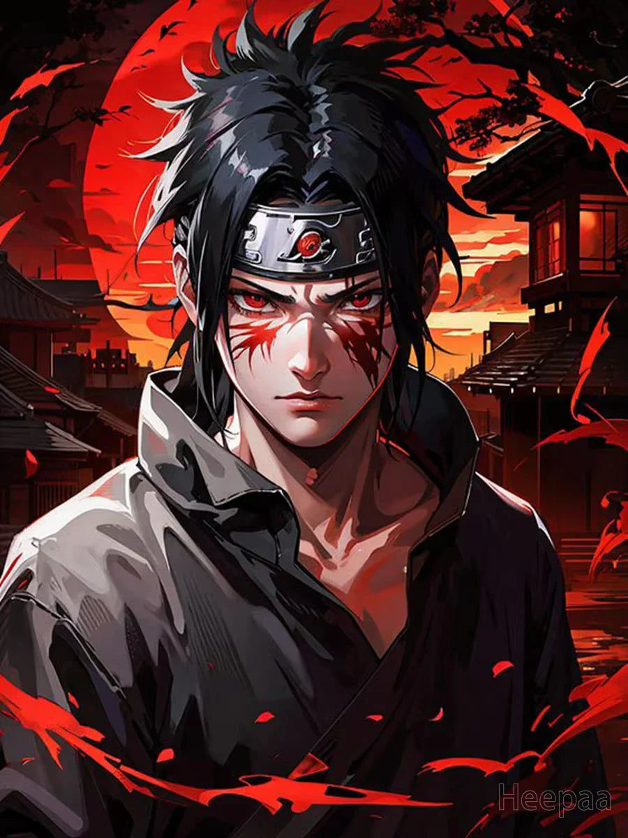 MINISO Naruto Uzumaki &amp; Sasuke Uchiha 5D DIY Diamond Painting Kits
