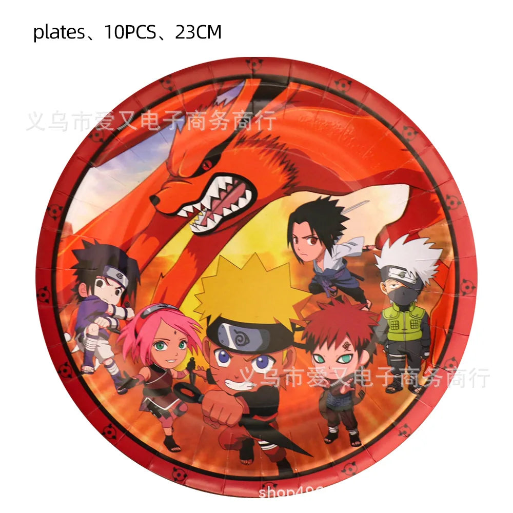 Cartoon Naruto Theme Boys Kids Favors
