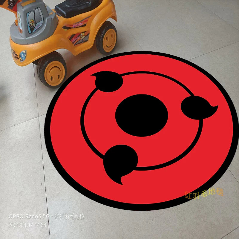 MINISO Uchiha Clan Symbol Circular Rug