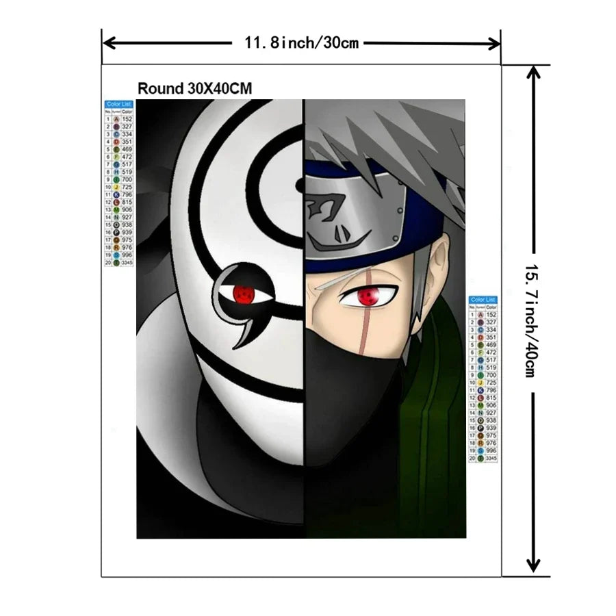 Hatake Kakashi 5D DIY Diamond Painting