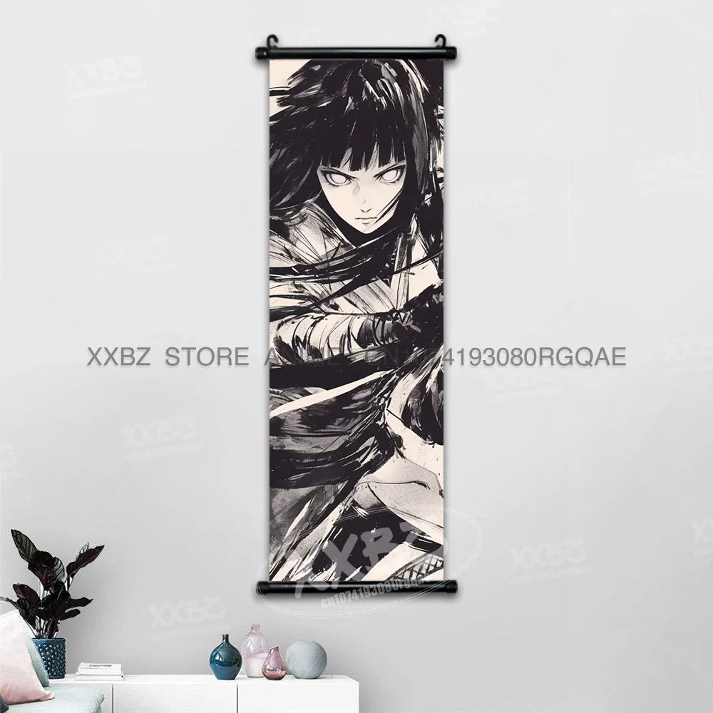 Hyuga Hinata &amp; Uchiha Itachi Anime Canvas Wall Art for Home Decoration