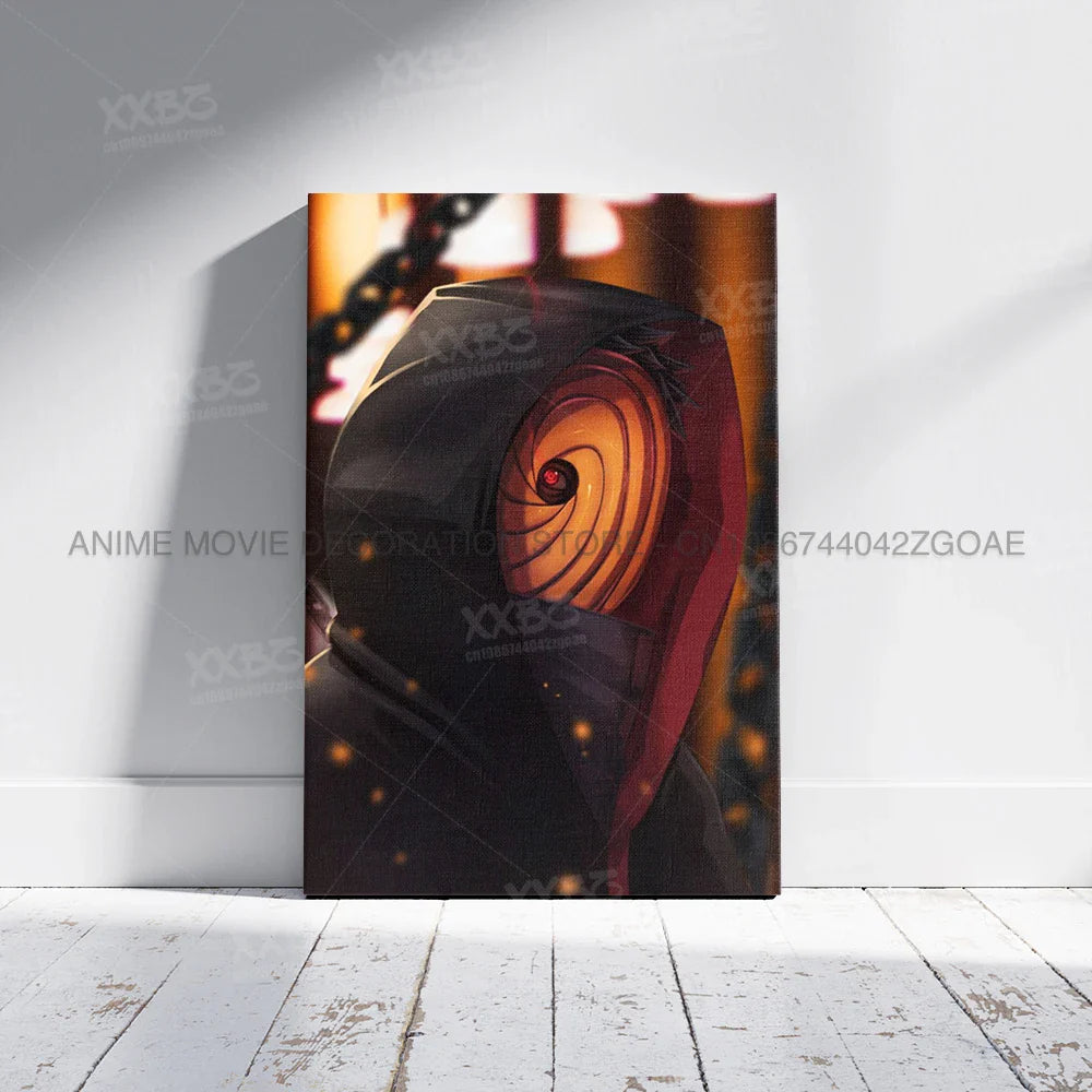 Uzumaki Naruto Home Decor – Uchiha Itachi, Madara &amp; Jiraiya Canvas Wall Art
