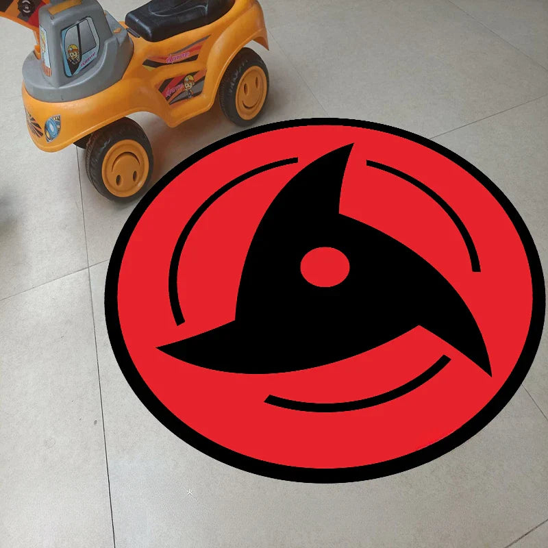 MINISO Uchiha Clan Symbol Circular Rug