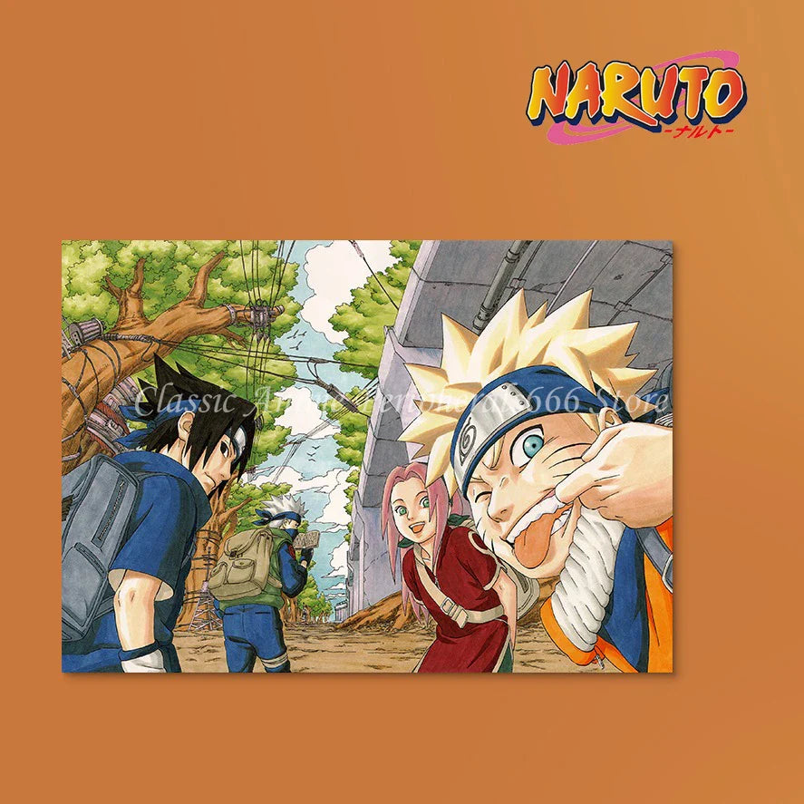 Naruto Japanese Anime Poster