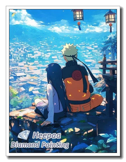 N-NARUTO Cartoon Drills Diamond Painting Kit