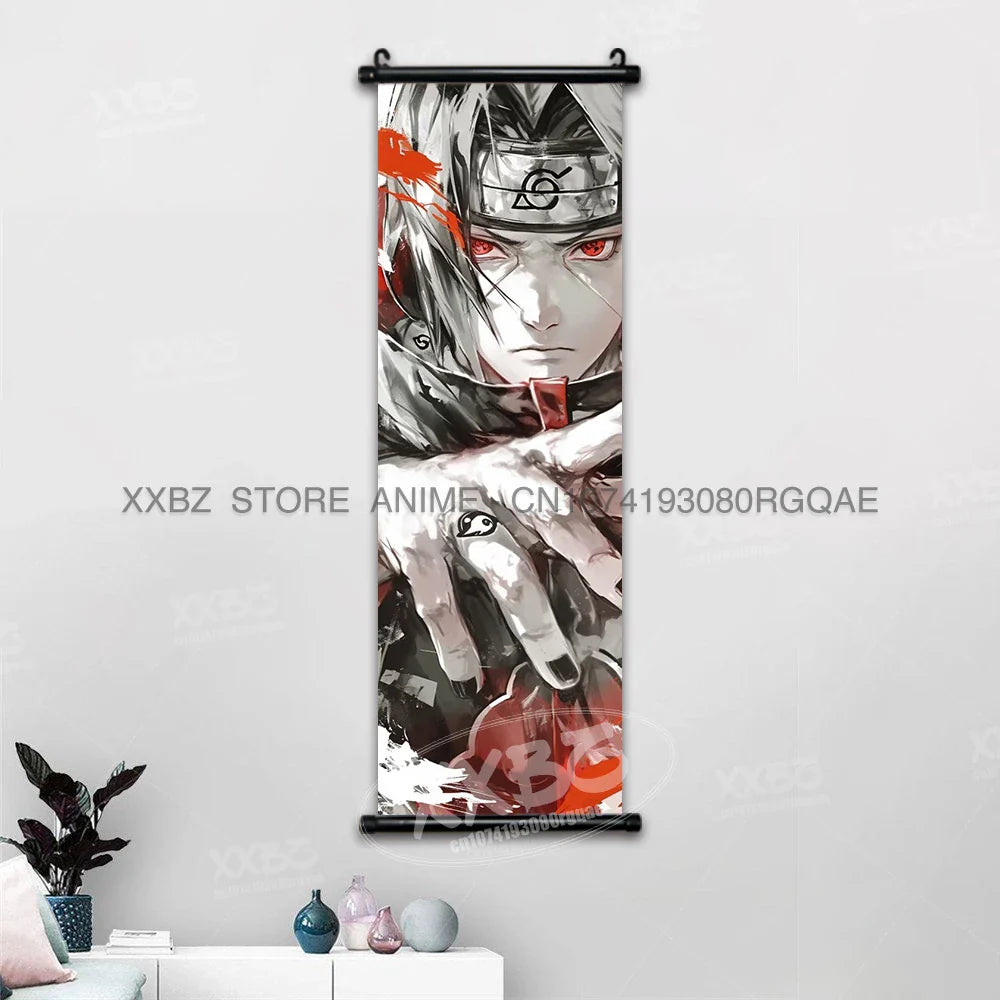 Hyuga Hinata &amp; Uchiha Itachi Anime Canvas Wall Art for Home Decoration