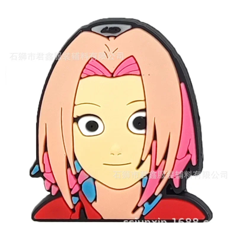 Naruto Clogs Accessories Buckles