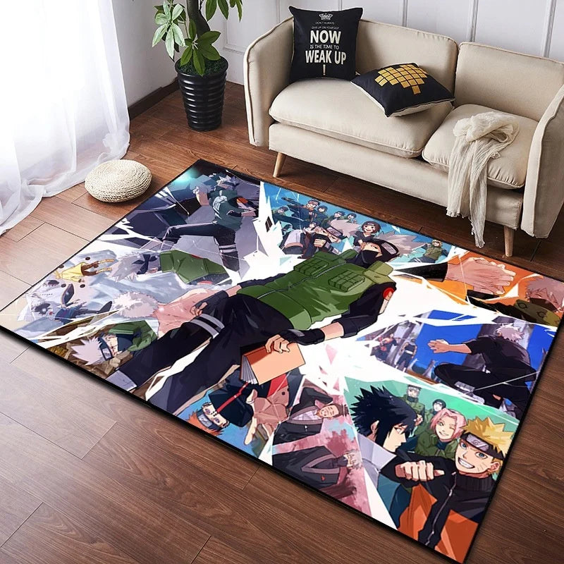 MINISO Naruto Anime Carpet