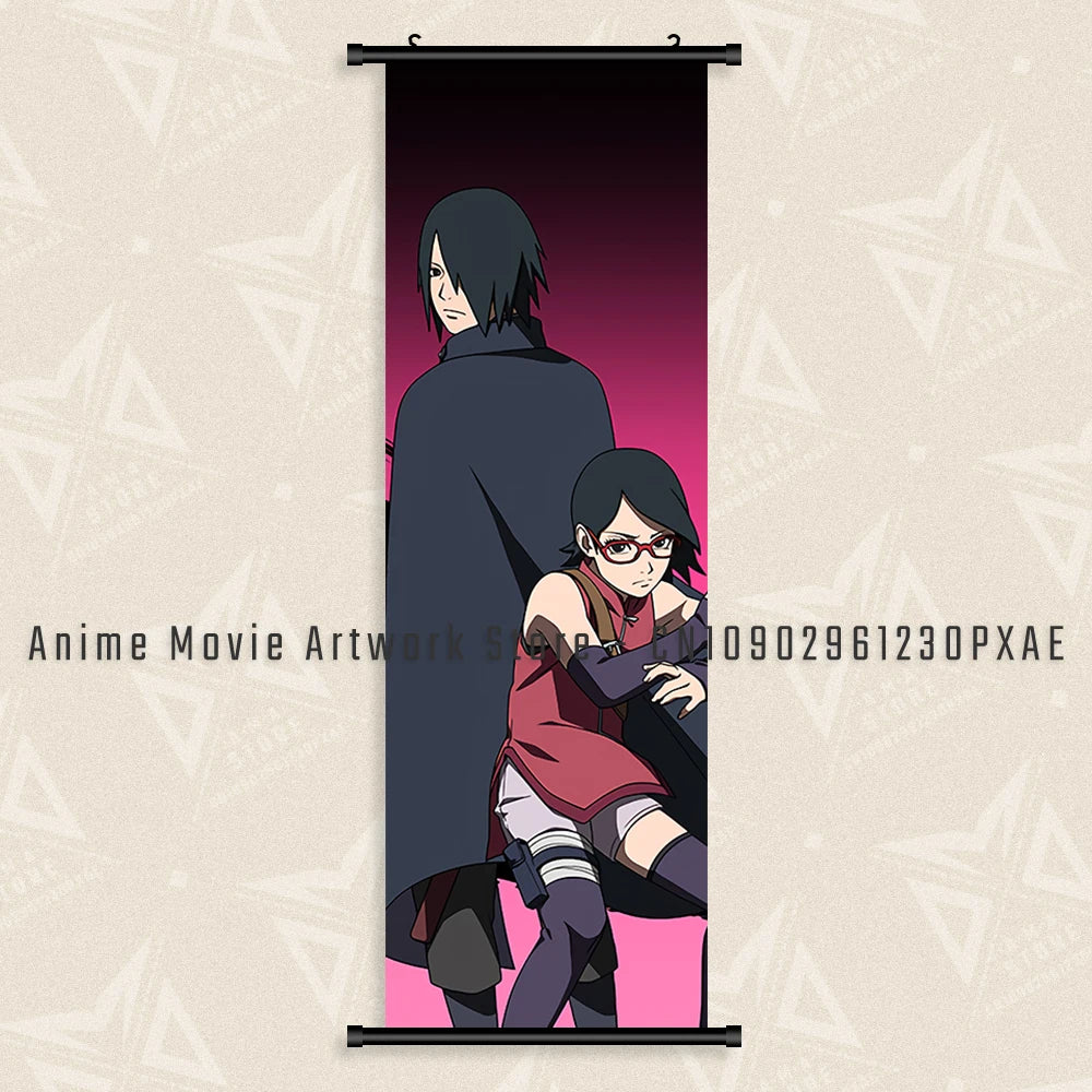 Haruno Sakura Canvas Scrolls – HD Anime Poster for Home Decor