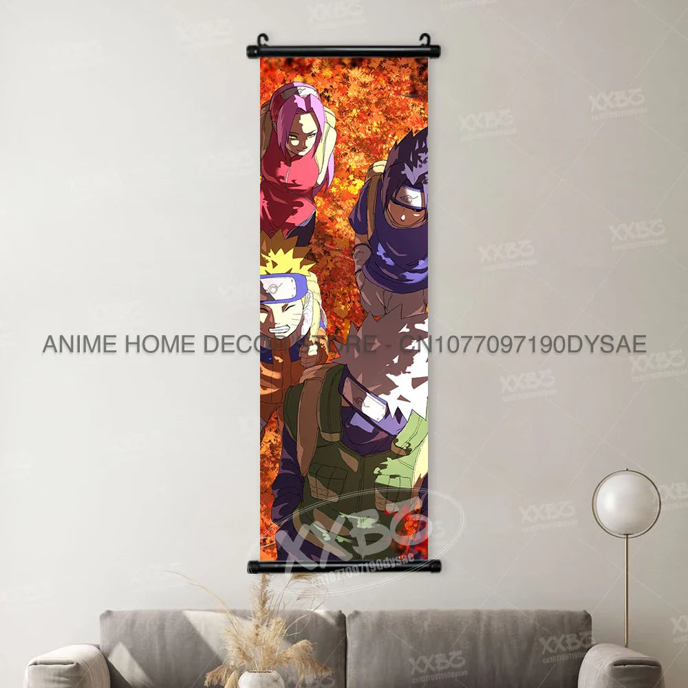 Naruto Poster Scrolls – Iconic Wall Decor Featuring Beloved Characters
