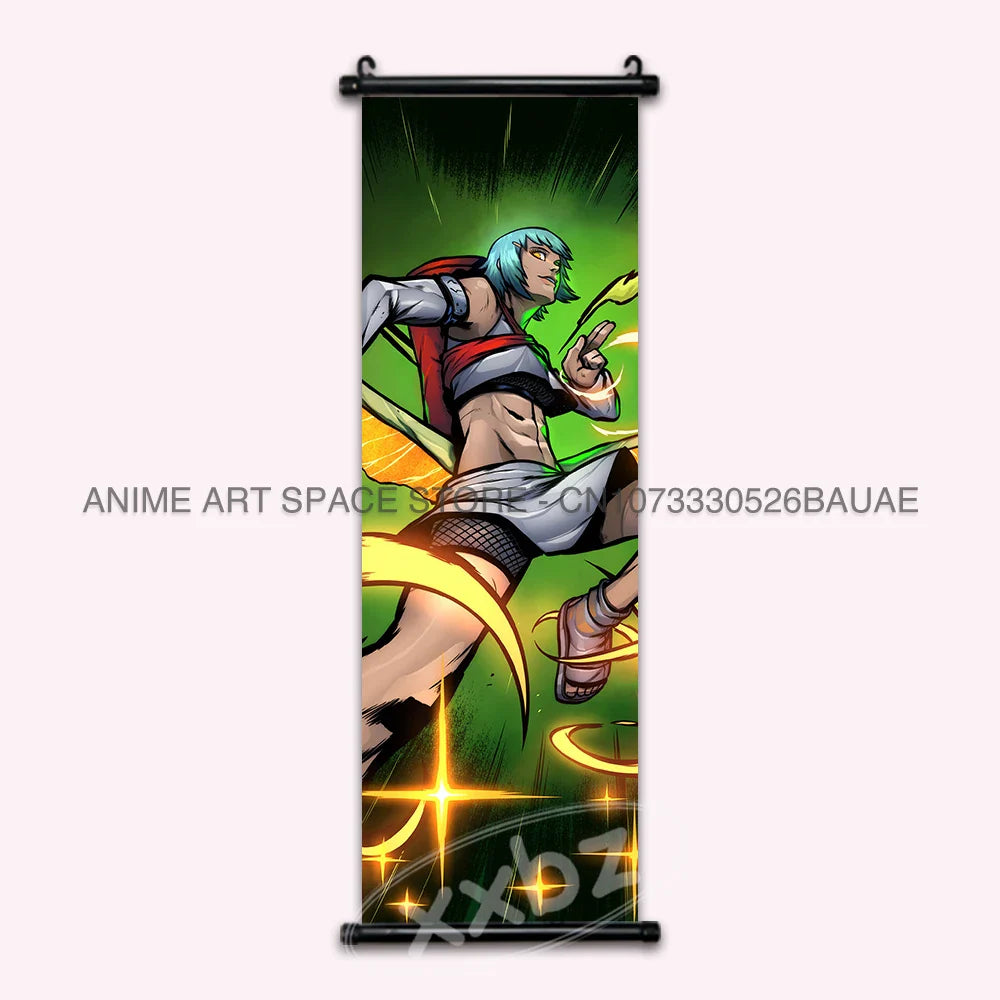 Uchiha Itachi Hanging Canvas – Anime Poster for Home Decor