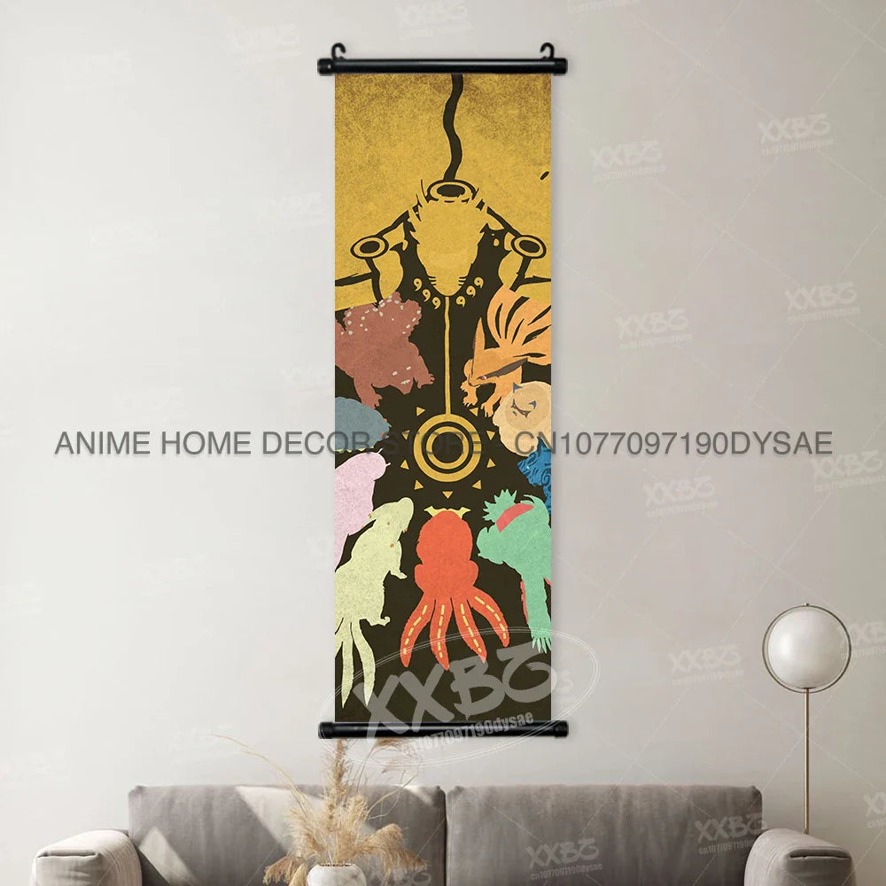 Naruto Poster Scrolls – Iconic Wall Decor Featuring Beloved Characters