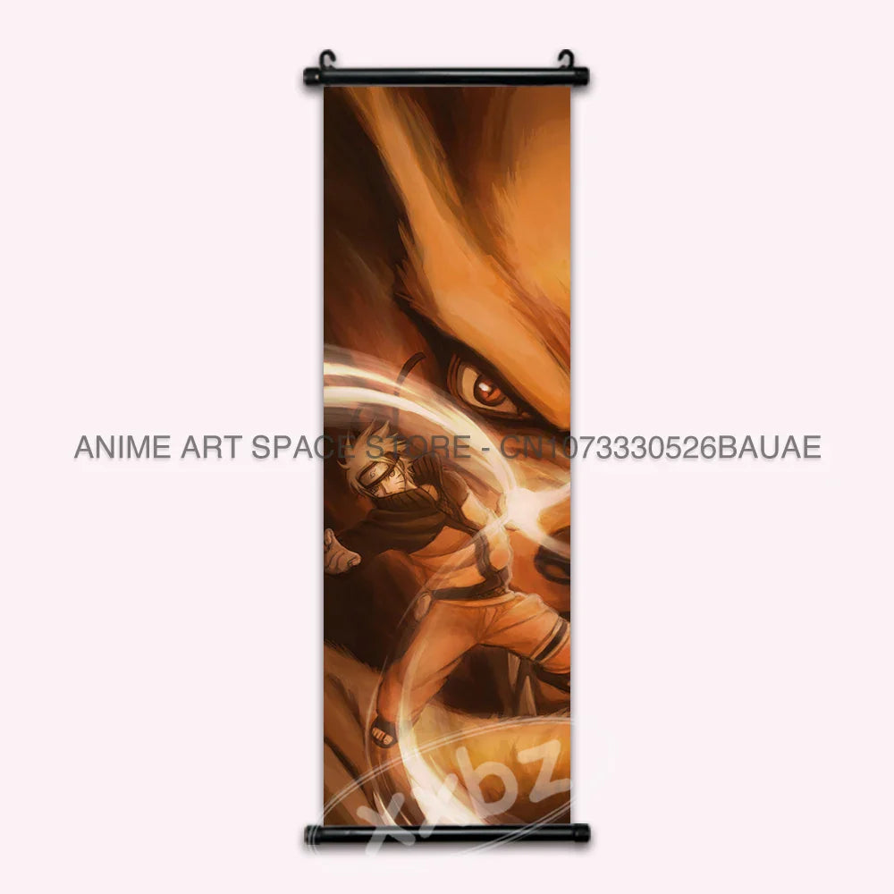 Uchiha Itachi Hanging Canvas – Anime Poster for Home Decor