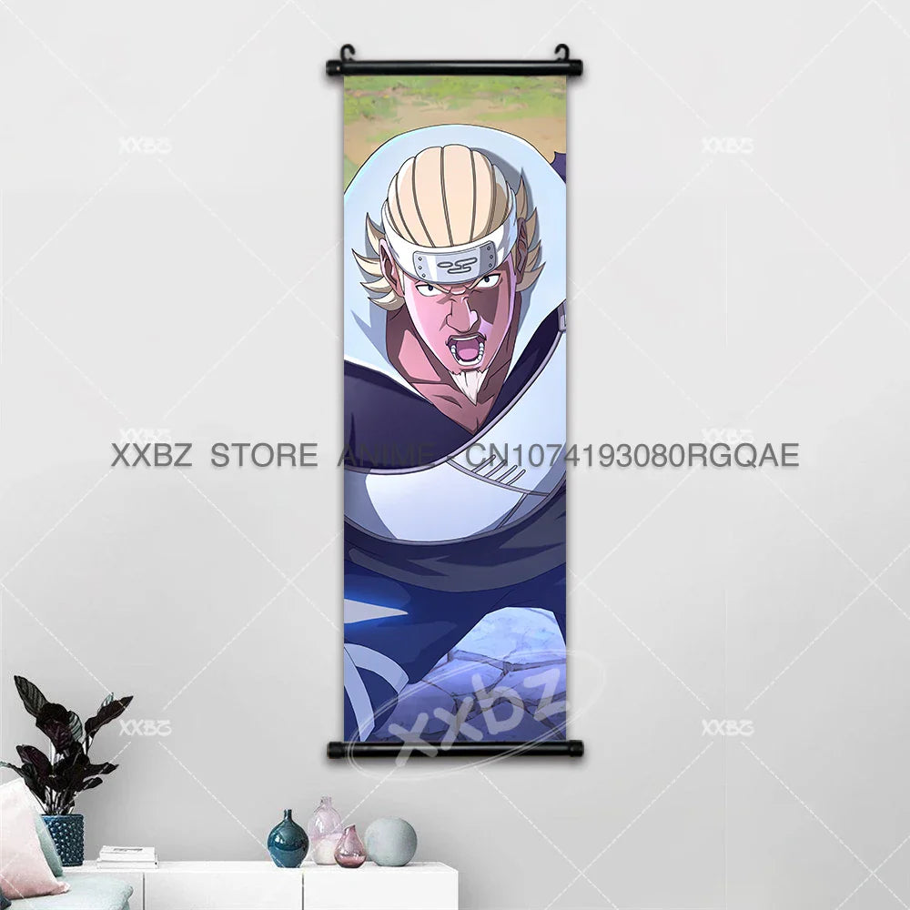 Uzumaki Naruto Scrolls Pictures Uchiha Sasuke Decorative Hanging Painting