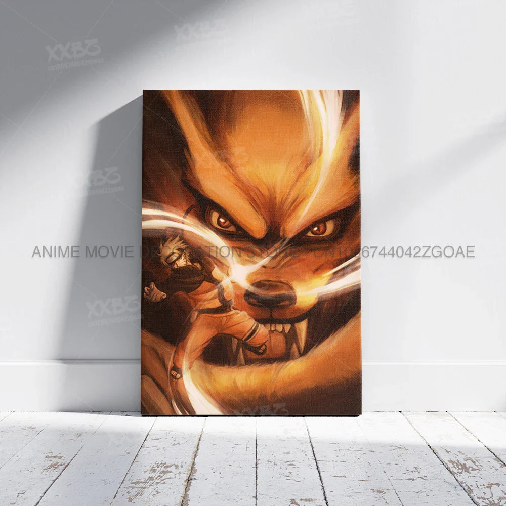 Uzumaki Naruto Home Decor – Uchiha Itachi, Madara &amp; Jiraiya Canvas Wall Art