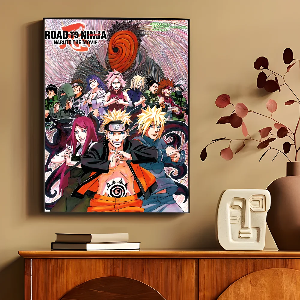 Anime N-Naruto Whitepaper Poster